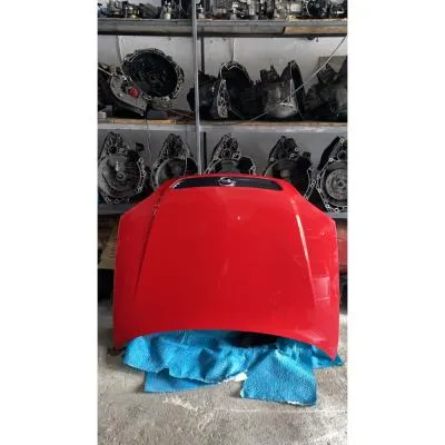 Opel Astra G Kırmızı Renk Orijinal Hatasız Ön Kaput Panjur Al Tak  GM Orjinal